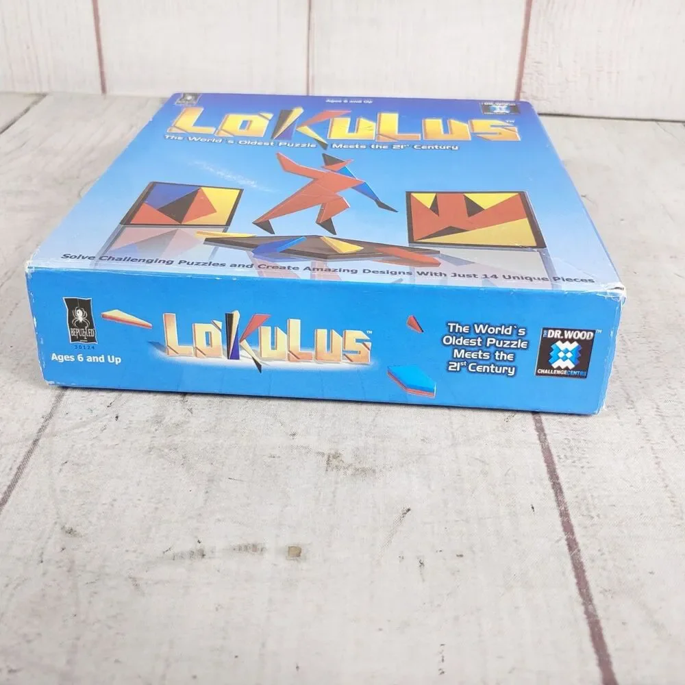 BePuzzled Dr Wood Lokulus The World's Oldest Puzzle Meets The 21st Century Game